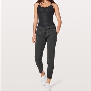 black lululemon body suit